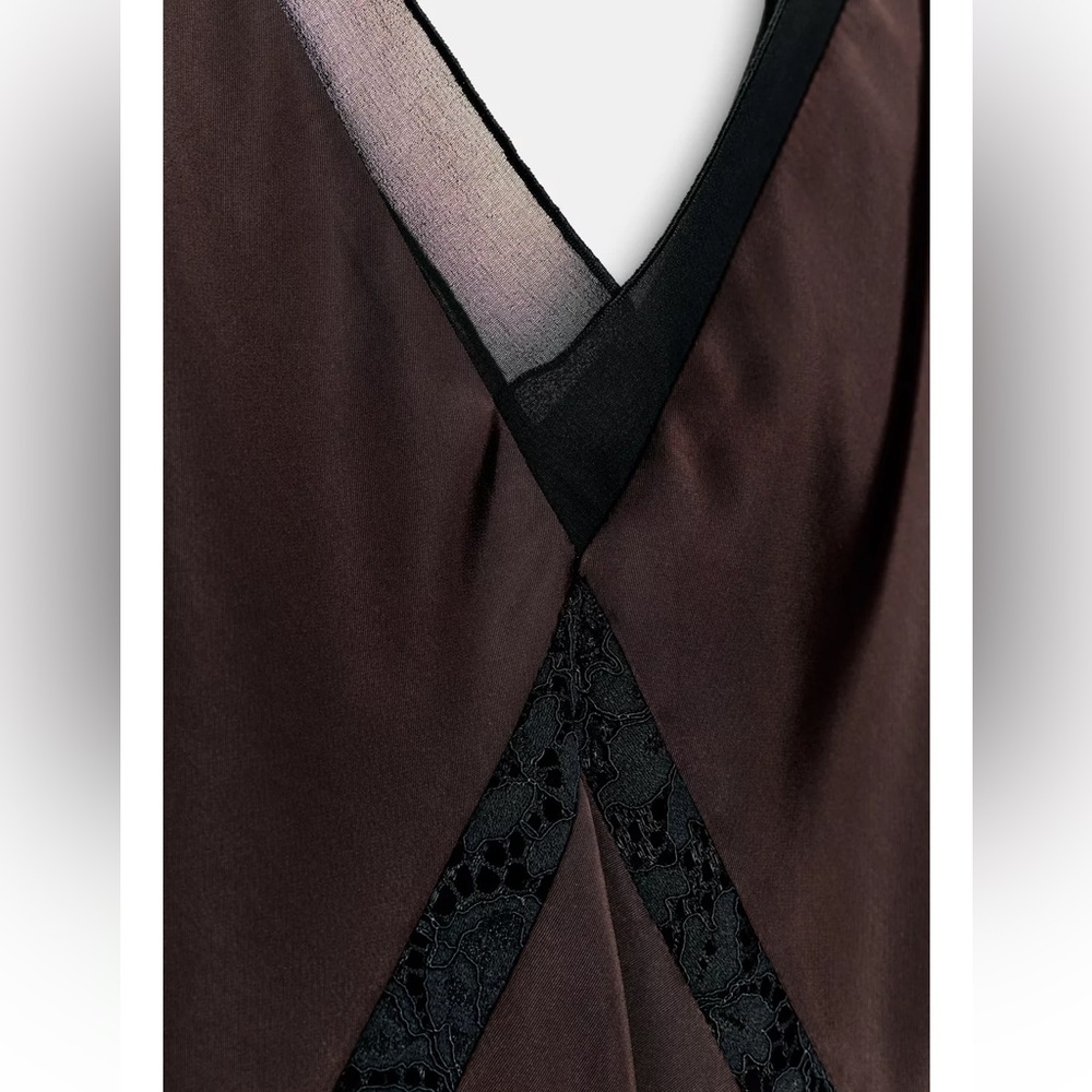 New Zara satin lace dress - Picture 7 of 7